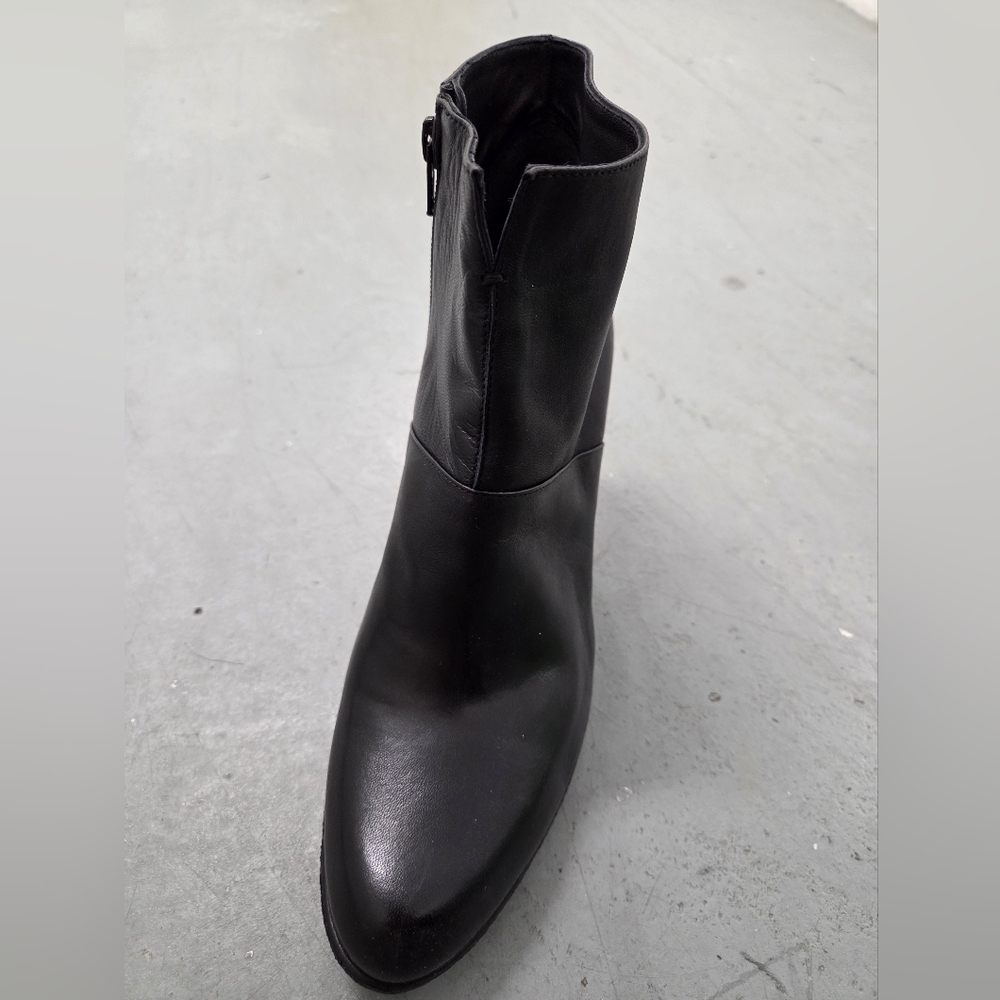 Stuart Weitzman Classic Black Ankle Boots